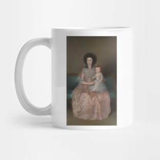 Condesa de Altamira and Her Daughter, Maria Agustina by Francisco Goya Mug